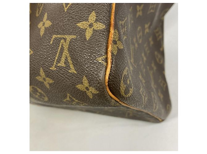Borsa Boston Louis Vuitton Monogram Keepall 45 Marrone - vista 6