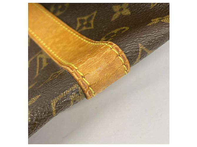 Borsa Boston Louis Vuitton Monogram Keepall 45 Marrone - vista 8