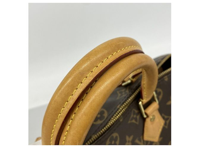 Borsa Louis Vuitton Monogram Speedy Bandoulière 30 Marrone - vista 9