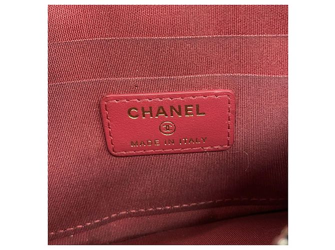 Cartera larga de piel de cordero negra de Chanel Negro - vista 4