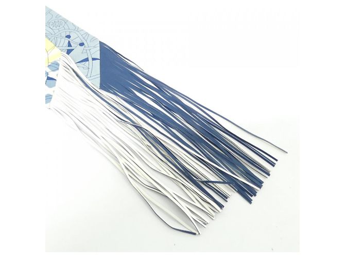 Hermès Hermes Twilly au Block 064127S Scarf Muffler Blu - vista 2