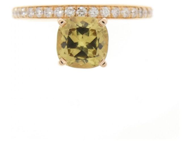 Hermès Grand Jeté Couleur Diamond Band Ring - view 2