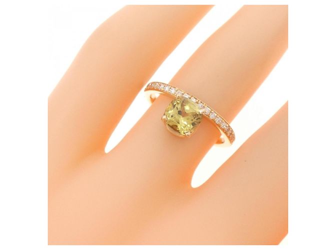Hermès Grand Jeté Couleur Diamond Band Ring - view 5