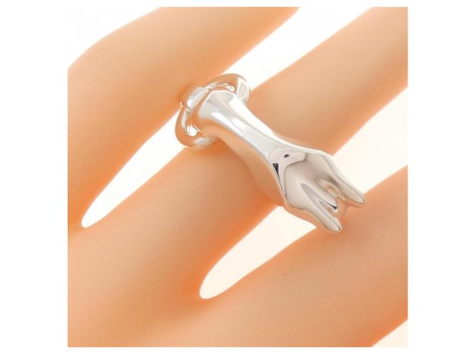 Ring Anello a fascia Hermès Galop - vista 5