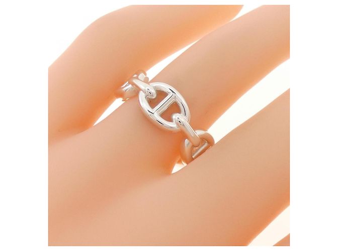 Ring Anillo Hermès Chaine d'Ancre Enchainée - vista 5