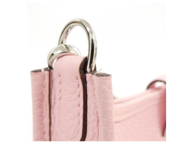 Hermès Borsa a tracolla Hermes Evelyne Amazon Rosa - vista 4