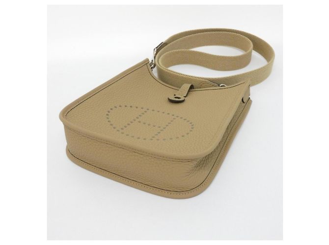 Hermès Borsa a tracolla Hermes Evelyne Amazon Beige - vista 3