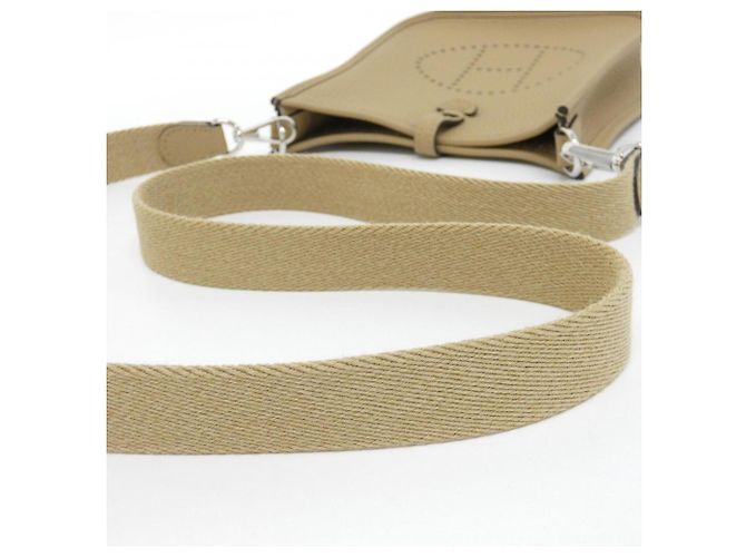 Hermès Borsa a tracolla Hermes Evelyne Amazon Beige - vista 5