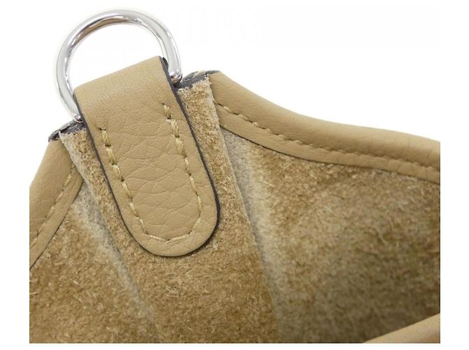 Hermès Borsa a tracolla Hermes Evelyne Amazon Beige - vista 7