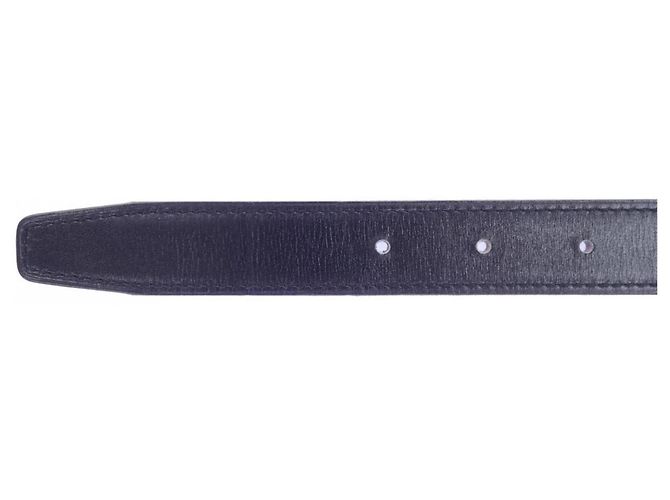 Hermès Cinturón reversible Hermes 24mm Castaño Negro - vista 4