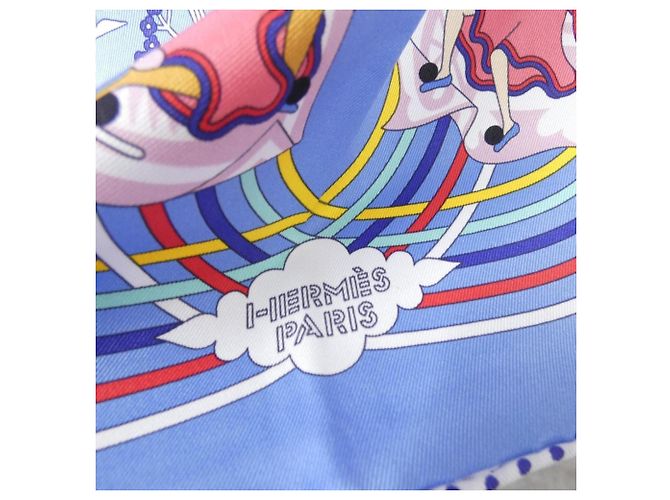 Foulard Carré Volant Hermès Blu - vista 2