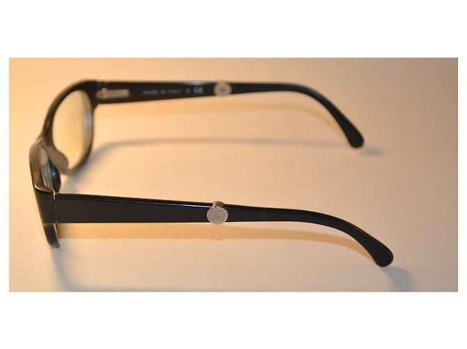 Chanel Brille aus schwarzem Acetat - Ansicht 3