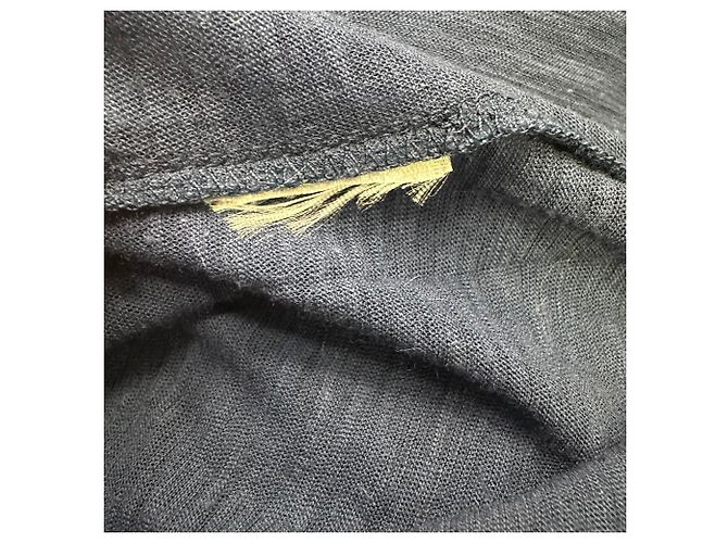 Camiseta de cuello barco Tom Ford en algodón azul - vista 7