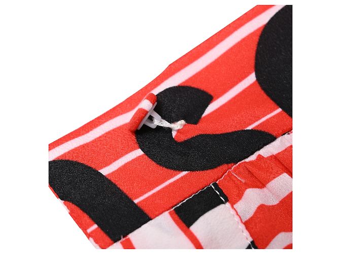 MSGM Midirock mit Allover-Logo-Print aus multicolorigem Polyester Mehrfarben - Ansicht 6