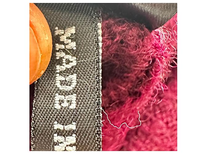 Ann Demeulemeester Rollkragenpullover aus roter Alpakawolle - Ansicht 6