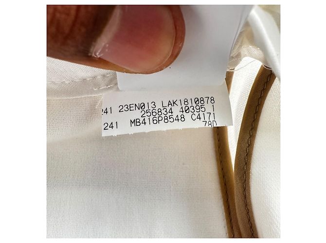 Pantalones Brunello Cucinelli en algodón blanco - vista 12