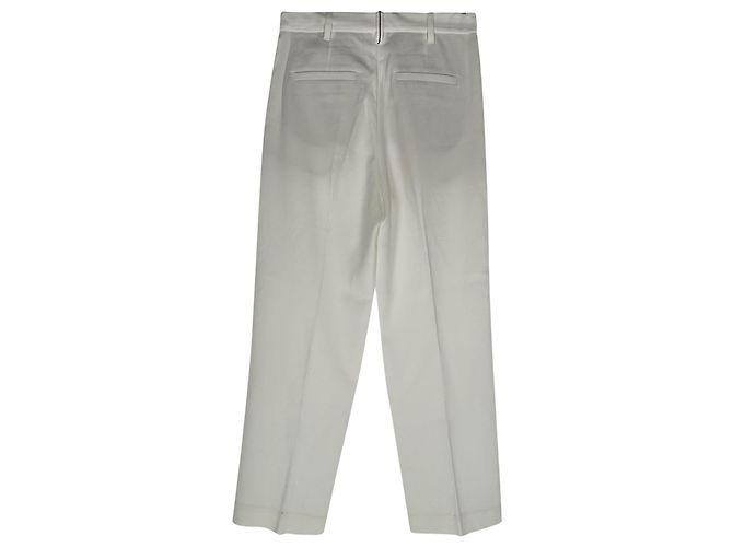 Pantalones Brunello Cucinelli en algodón blanco - vista 4