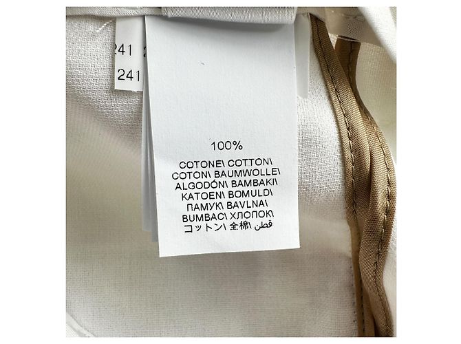 Pantalones Brunello Cucinelli en algodón blanco - vista 5