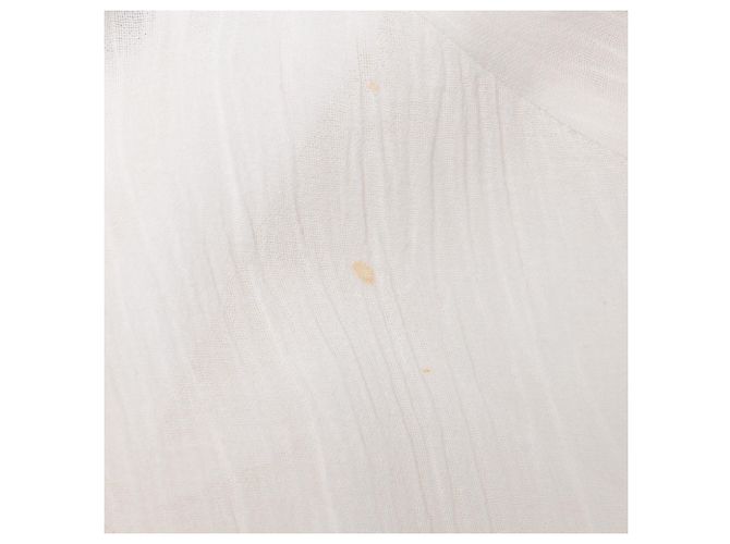 Isabel Marant Etoile Falda midi Isabel Marant Étoile de algodón blanco con ribete de encaje bordado Crudo - vista 9