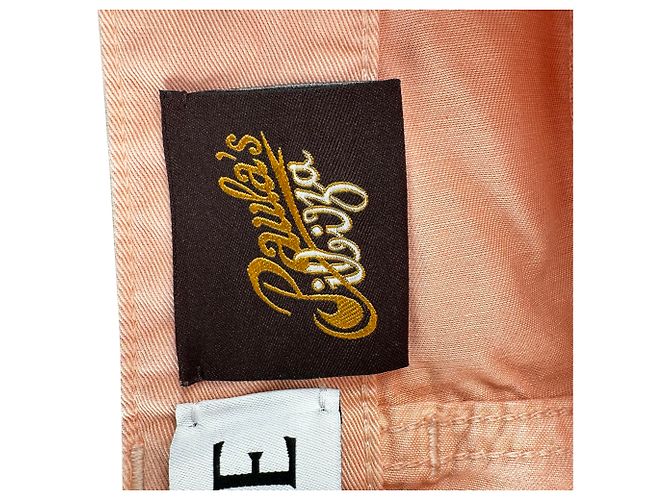 Pantalones Barrel Wideleg Loewe en algodón naranja - vista 10