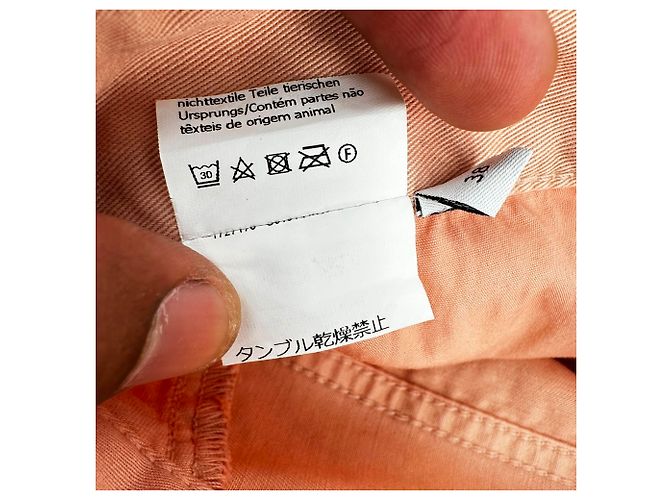 Pantalones Barrel Wideleg Loewe en algodón naranja - vista 15