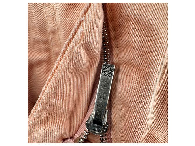 Pantalones Barrel Wideleg Loewe en algodón naranja - vista 6