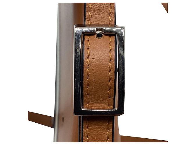 Loewe Mini Heel Crossbody Bag in Brown Leather - view 11