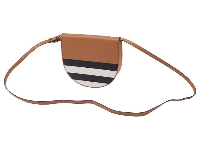Loewe Mini Heel Crossbody Bag in Brown Leather - view 2