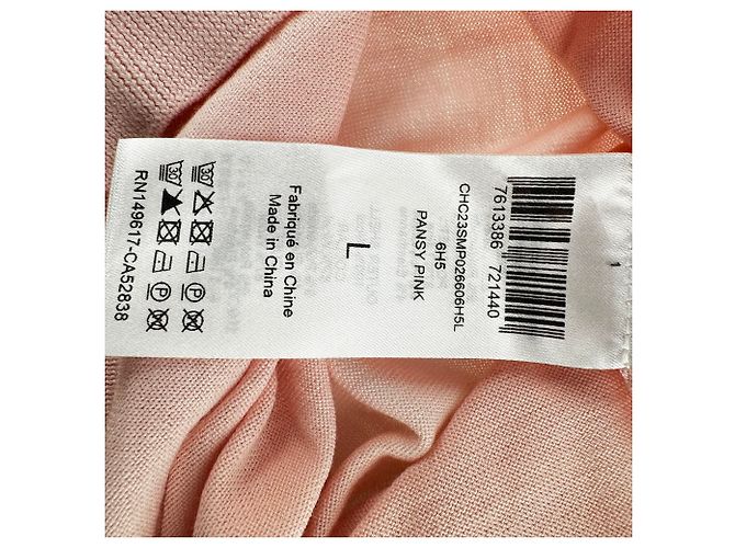 Chloé Rundhals-Sweatshirt aus rosa Wolle Pink - Ansicht 5