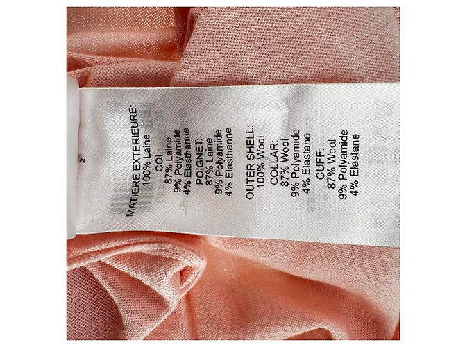 Chloé Rundhals-Sweatshirt aus rosa Wolle Pink - Ansicht 6