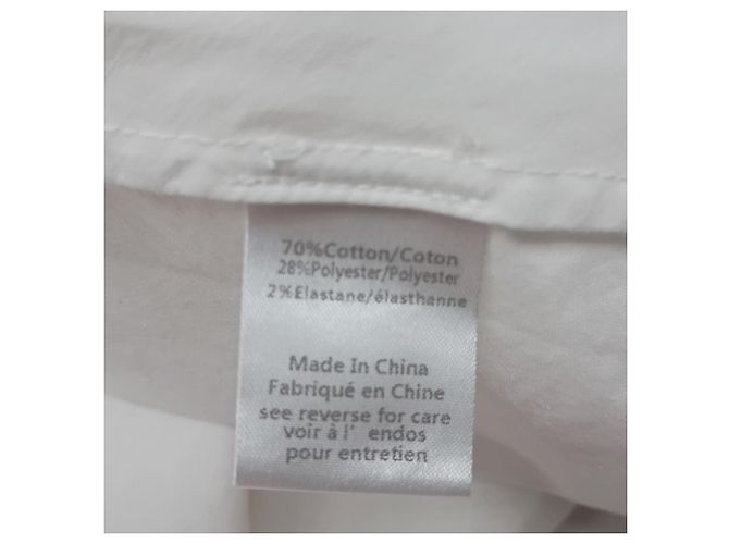 Autre Marque Camisa de manga larga Caroline Constas en algodón blanco - vista 10