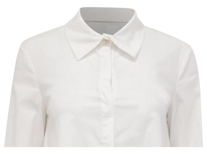 Autre Marque Camisa de manga larga Caroline Constas en algodón blanco - vista 2