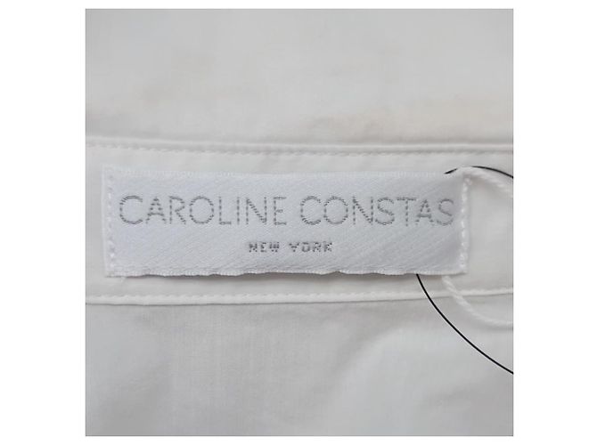 Autre Marque Camisa de manga larga Caroline Constas en algodón blanco - vista 6