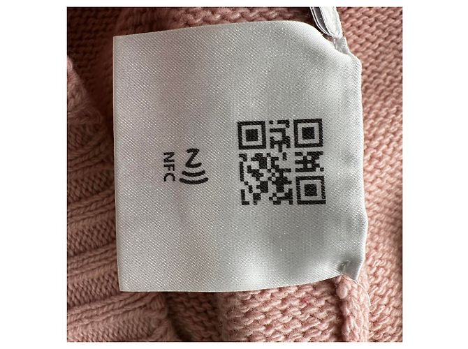 Prada Strickpullover mit Herz aus rosa Wolle Pink - Ansicht 6