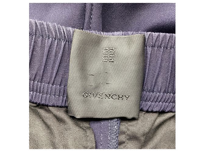 Givenchy gerade geschnittene Hose aus dunkelblauer Wolle Marineblau - Ansicht 5