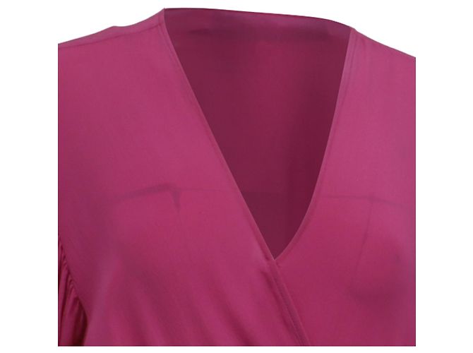 Vestido Mini Iro en seda rosa - vista 2