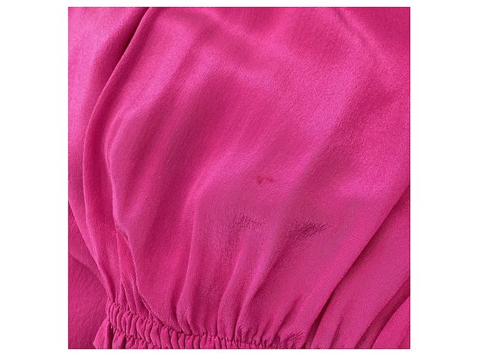 Vestido Mini Iro en seda rosa - vista 5