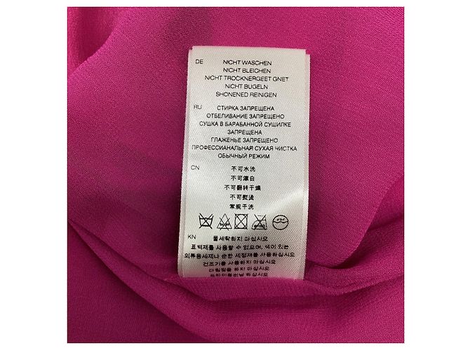 Vestido Mini Iro en seda rosa - vista 6