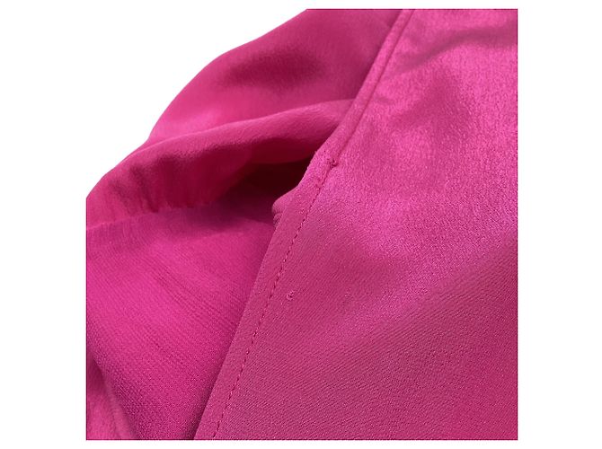 Vestido Mini Iro en seda rosa - vista 9