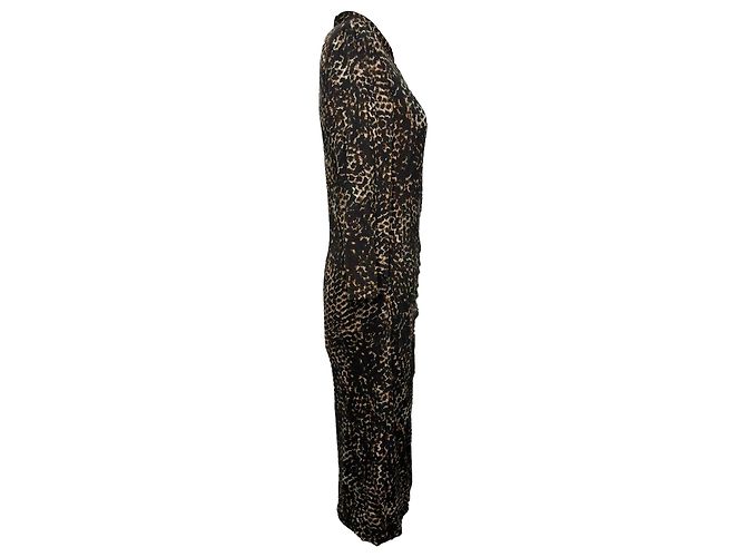 Abito midi stampato Max Mara in viscosa multicolore - vista 2