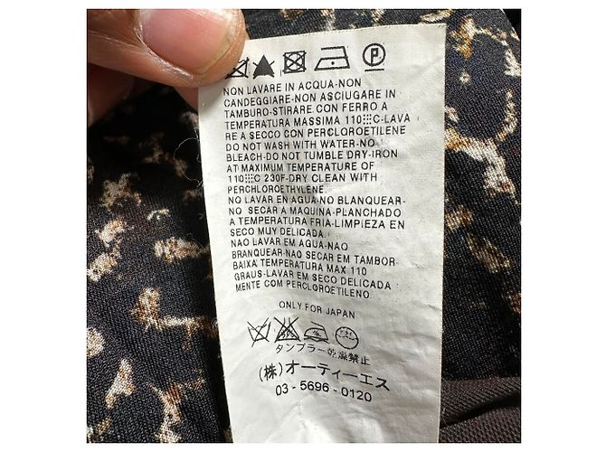 Abito midi stampato Max Mara in viscosa multicolore - vista 5
