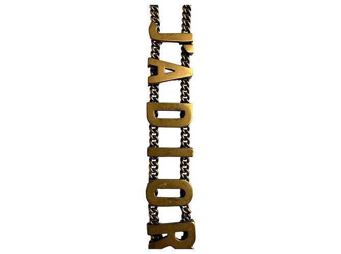 Collana Choker Dior J'Adior in metallo dorato D'oro - vista 5