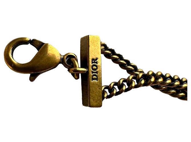 Collana Choker Dior J'Adior in metallo dorato D'oro - vista 9