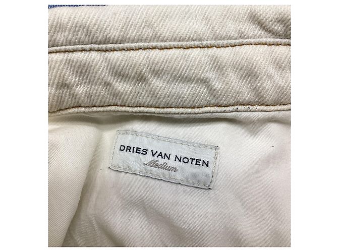 Dries Van Noten Tie-Dyed Button-Down Denim-Hemd aus multicolored Baumwolle Mehrfarben - Ansicht 7