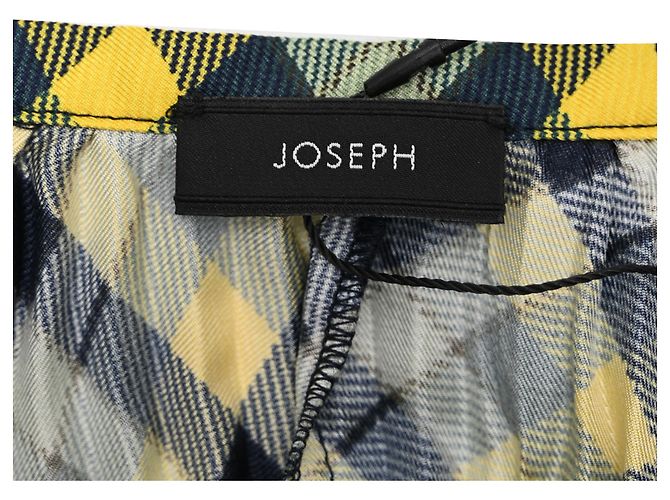 Gonna midi Joseph Abbot a quadri in seta multicolore - vista 4