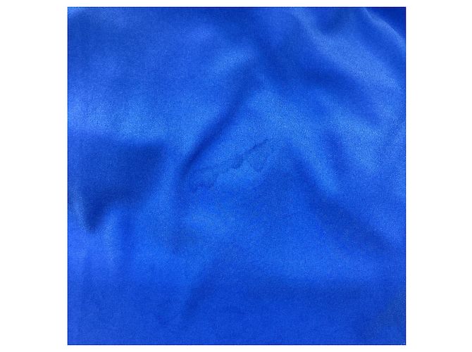 Mini abito effetto wrap Iro in triacetato blu - vista 5