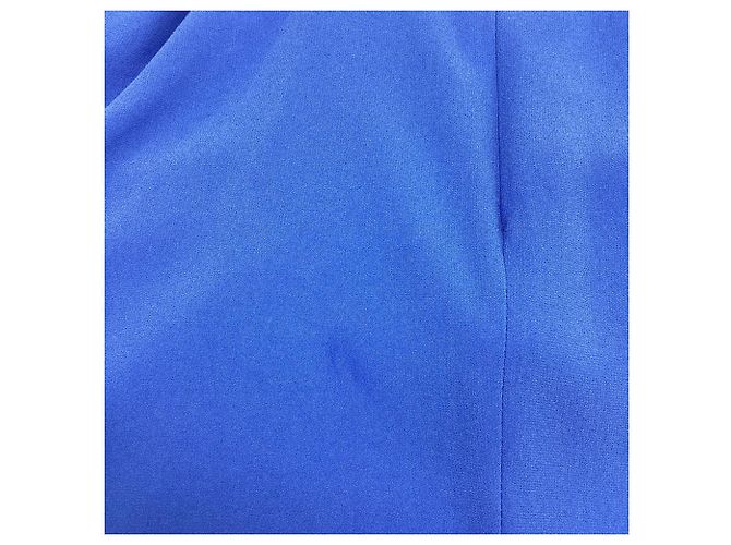 Mini abito effetto wrap Iro in triacetato blu - vista 6