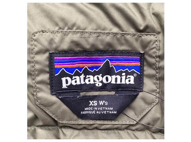 Autre Marque  Patagonia Silent Down Jacket in Olive Polyester Green Olive green - view 7