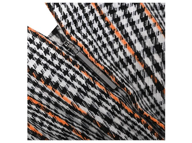 MSGM Midirock mit Karomuster aus multicolorigem Polyester Mehrfarben - Ansicht 12