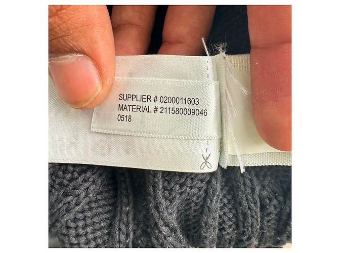 Polo Ralph Lauren Cable-Knit Pullover aus schwarzer Baumwolle - Ansicht 9